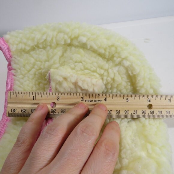 sheep lamb costume Hood hat cap with Floppy Satin ears & pipping Easter - Picture 10 of 14